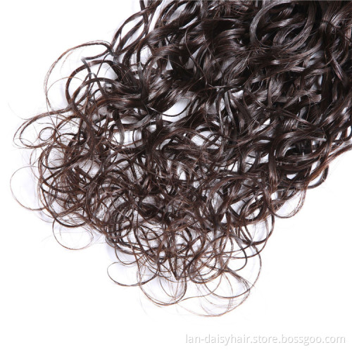 Super Soft  Human Hair Extension 100 Percent Authentic Human Hair Brazilian Water Wave